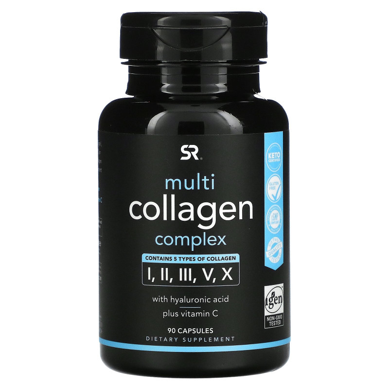 Sports Research, Multi Collagen Complex, 90 Capsules