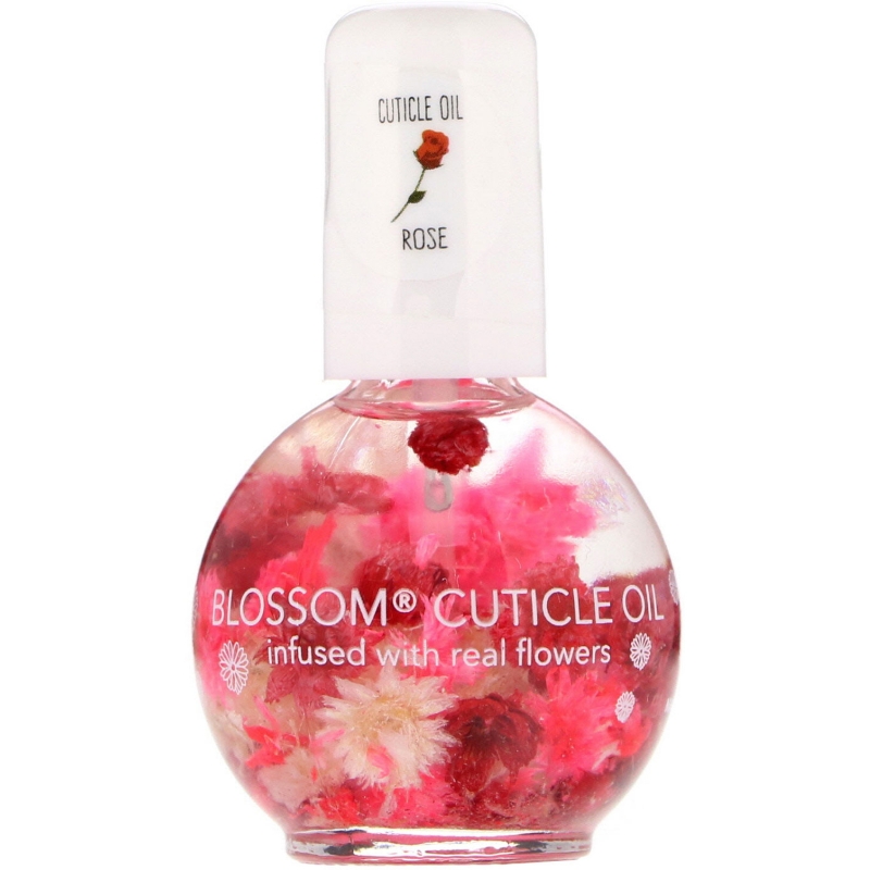 Blossom, Cuticle Oil, Rose, 0.42 fl oz (12.5 ml)