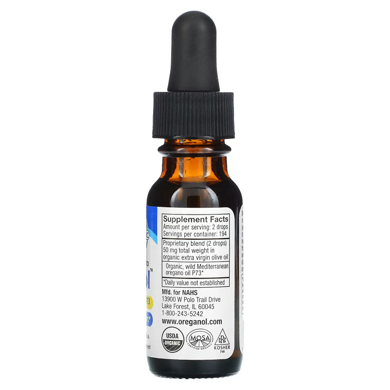 North American Herb & Spice Co., Oreganol P73, 13,5 мл