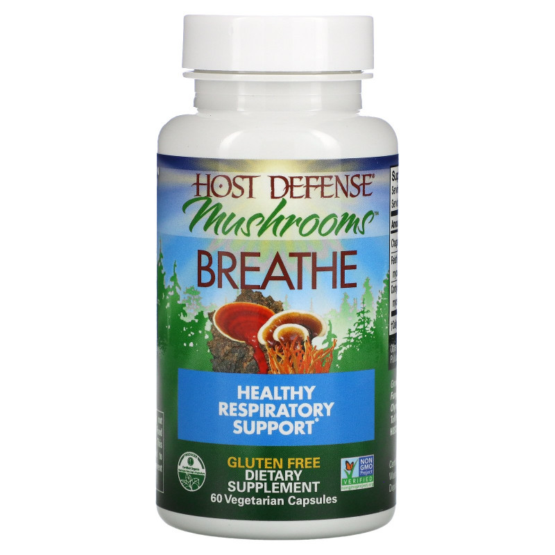 Fungi Perfecti Host Defense Breathe 60 растительных капсул