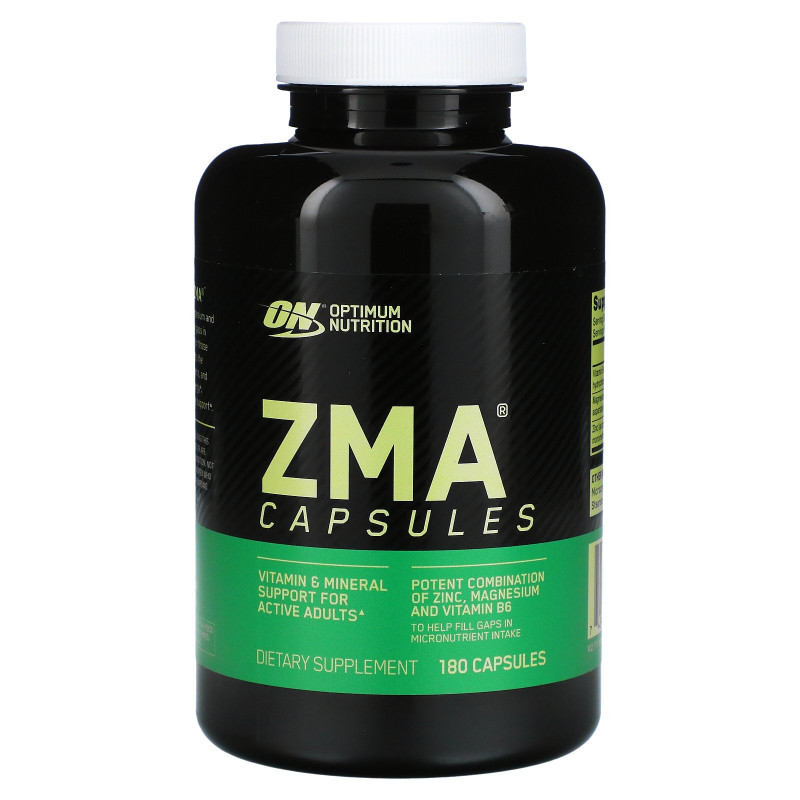 Optimum Nutrition, ZMA, 180 капсул