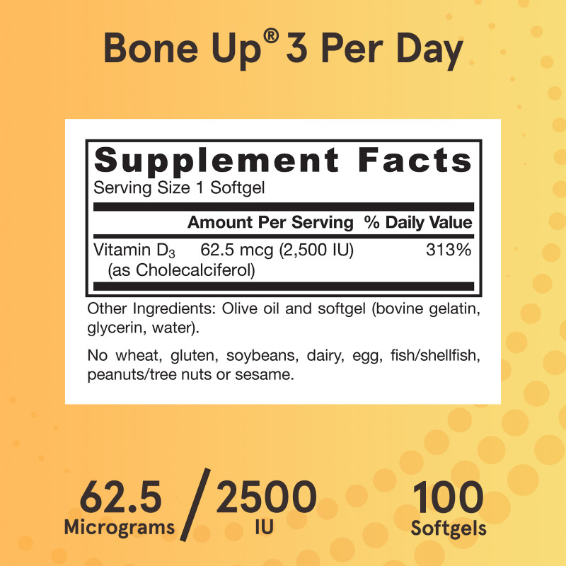 Jarrow Formulas Витамин D3 2500 МЕ 100 гелевых капсул