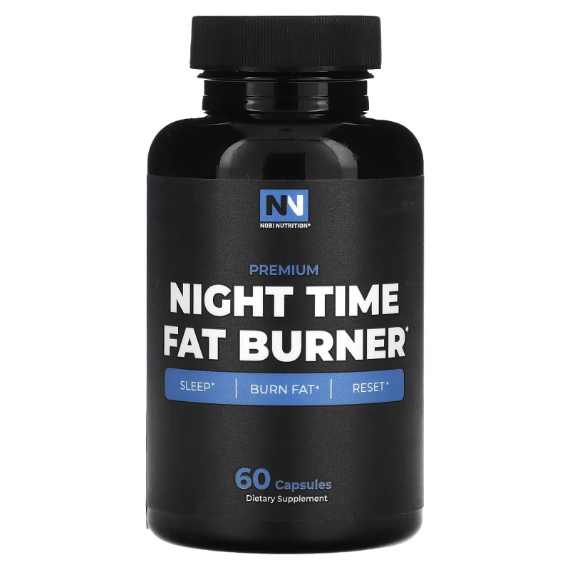 Nobi Nutrition, Premium Night Time Fat Burner, 60 Capsules