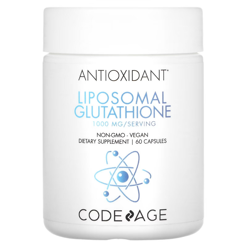 Codeage, Liposomal Glutathione, 500 mg, 60 Capsules