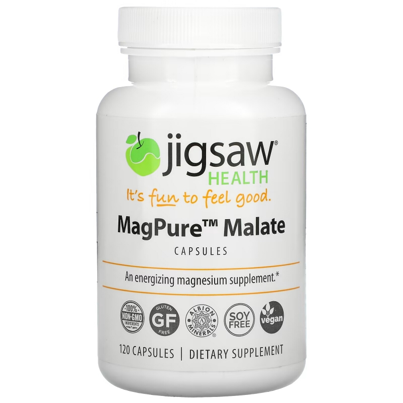 Jigsaw Health, MagPure Malate, 120 Capsules