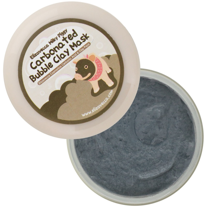 Elizavecca, Milky Piggy Carbonated Bubble Clay Mask, 100 g