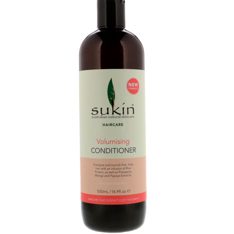 Sukin, Volumising Conditioner, Fine and Limp Hair, 16.9 fl oz (500 ml)